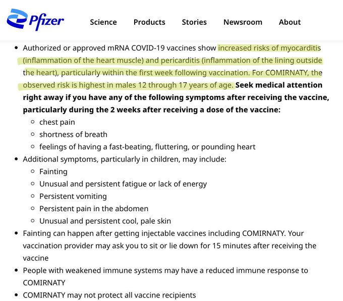 Pharma admits to heart problems...