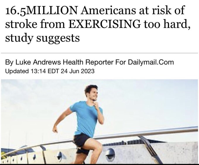 More Evidence It's Exercise Bro!